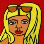 Portrait Red and Yellow